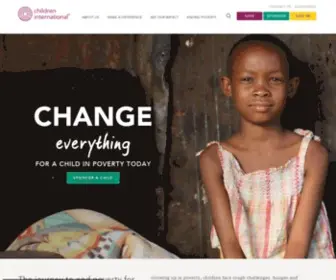 Children.org(Sponsor A Child In Need) Screenshot
