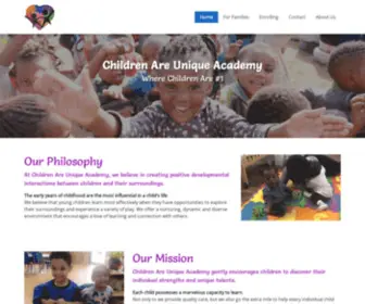 Childrenareuniqueacademy.com(Children Are Unique Academy) Screenshot