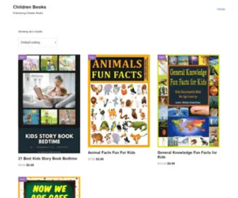 Childrenbooksa.com(Entertaining Children Books) Screenshot