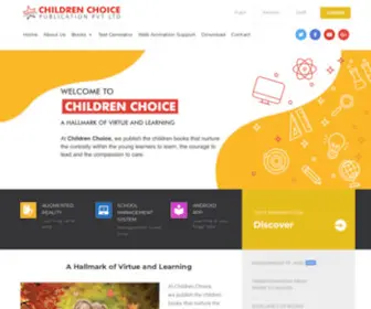 Childrenchoice.in(A hallmark of virtue and learning) Screenshot