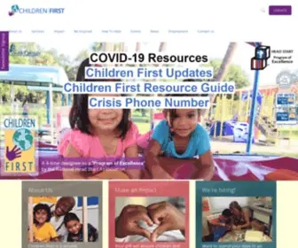 Childrenfirst.net(Children First) Screenshot