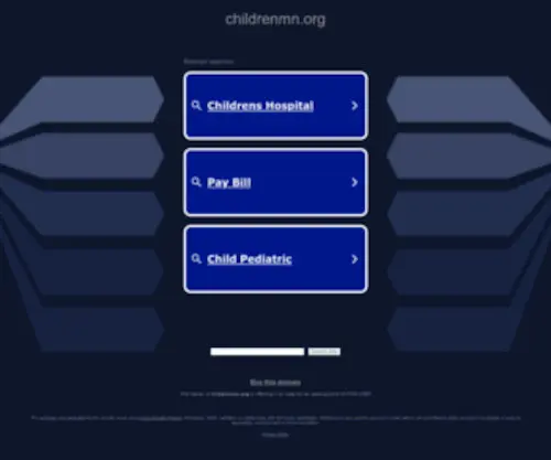 Childrenmn.org(Childrenmn) Screenshot