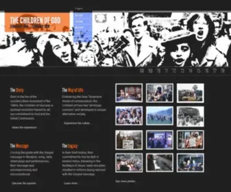 Childrenofgod.com(The Children of God) Screenshot