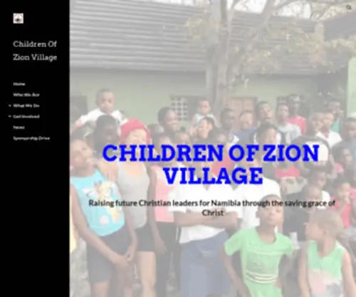 ChildrenofZionvillage.org(Children Of Zion Village) Screenshot