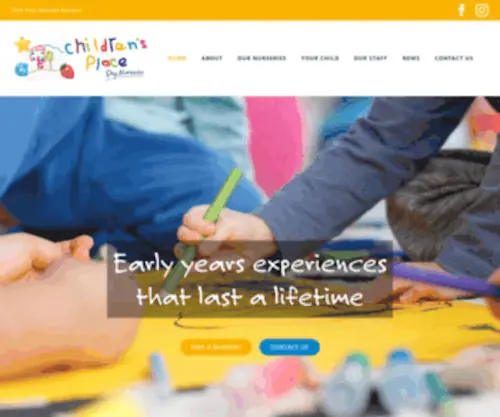 Childrens-Place.co.uk(Children's Place Day Nurseries) Screenshot