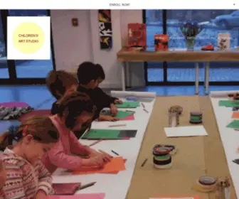 Childrensartstudio.org(The Children's Art Studio) Screenshot