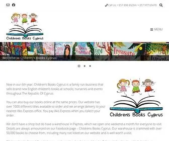 Childrensbookscyprus.com(Children's Books Cyprus) Screenshot