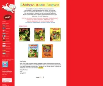 Childrensbooksforever.com(Children's Books Forever) Screenshot