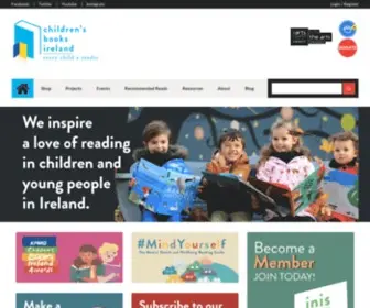 Childrensbooksireland.com(Childrens Books Ireland) Screenshot