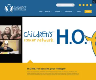 Childrenscancernetwork.org(CCN) Screenshot