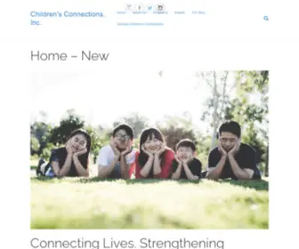 Childrensconnections.org(Children's Connections) Screenshot