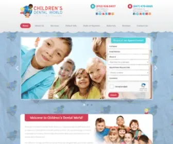 Childrensdentalworld.net(Pediatric Dentist in Morton Grove & Bridgeport Chicago) Screenshot