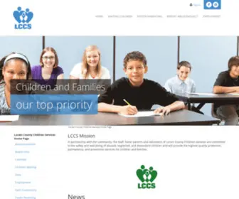 Childrenservices.org(Lorain County Children Services) Screenshot