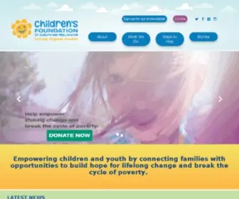 Childrensfoundation.org(Children's Foundation) Screenshot