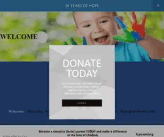 Childrenshopeffa.org(Children's Hope Foster Family Agency) Screenshot