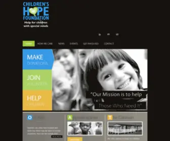 Childrenshopefoundation.org.uk(Childrens Hope Foundation) Screenshot