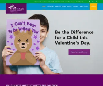 Childrenshospitalsafoundation.org(Childrenshospitalsafoundation) Screenshot