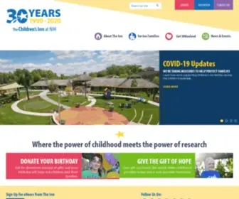 Childrensinn.org(The Children's Inn at NIH) Screenshot