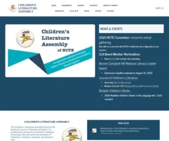 Childrensliteratureassembly.org(The Children's Literature Assembly (CLA)) Screenshot