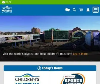 Childrensmuseum.org(A Family and Tourist Attraction) Screenshot