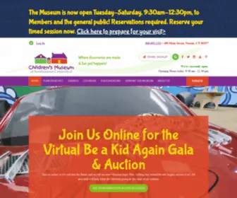 Childrensmuseumsect.org(The Children's Museum of Southeastern Connecticut) Screenshot