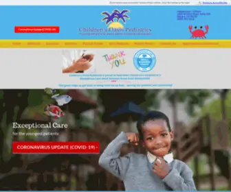 Childrensoasispediatrics.com(Pediatrician Gilbert) Screenshot