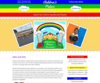 Childrenspalaceacademy.com(Children's Palace Academy) Screenshot