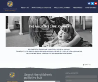 Childrenspalliativehub.com(The palliative hub) Screenshot