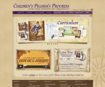 Childrenspilgrimsprogress.org(Childrenspilgrimsprogress) Screenshot