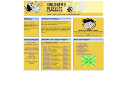 Childrenspuzzles.net(Children's Puzzles) Screenshot