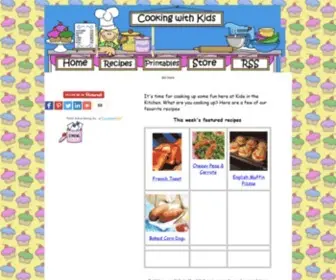 Childrensrecipes.com(Cooking with kids) Screenshot