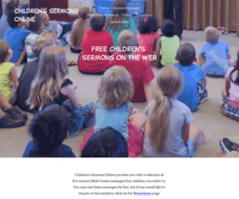 Childrenssermonsonline.net(Children's Sermons Online) Screenshot