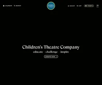 Childrenstheatre.org(Children's Theatre Company) Screenshot