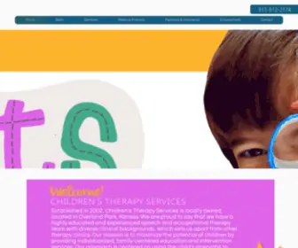 Childrenstherapycts.com(Speech Therapy) Screenshot