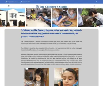 Childrenstudio.org(Children's Studio) Screenshot