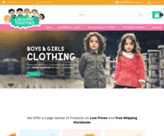 Childrenterritory.com(CHILDREN TERRITORY Online Shopping Store For All Baby & Children) Screenshot