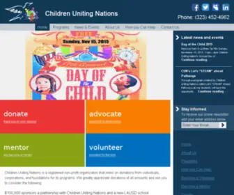 Childrenunitingnations.org(Children Uniting Nations) Screenshot