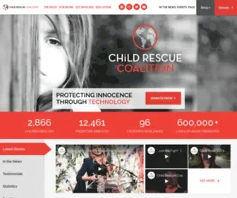 Childrescuecoalition.org(Nonprofit) Screenshot