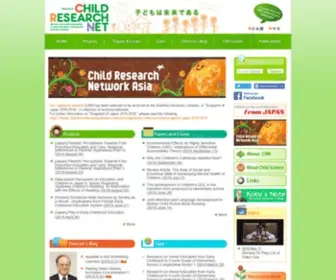 Childresearch.net(Child Research Net (CRN)) Screenshot