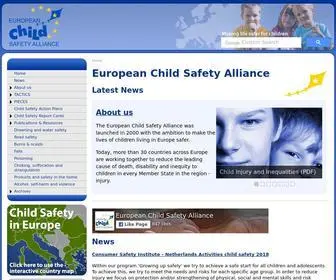 Childsafetyeurope.org(European Child Safety Alliance) Screenshot