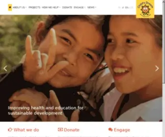 Childsdream.org(Child's Dream Foundation ( translation )) Screenshot