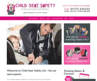 Childseatsafety.co.uk(Child Seat Safety) Screenshot