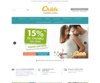 Childsonline.com.ar(Childs Especialistas en Bebes) Screenshot