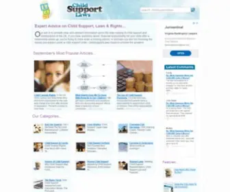 Childsupportlaws.co.uk(Here you'll find comprehensive information on child support including) Screenshot