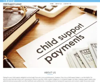 Childsupportlawyer.com(Child Support Lawyer) Screenshot