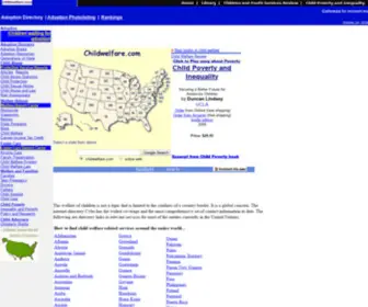Childwelfare.com(Directory for Child Welfare) Screenshot