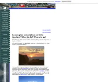 Chile-Attractions.com(Chile Tourism) Screenshot