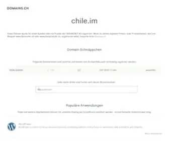 Chile.im(Registriert bei) Screenshot