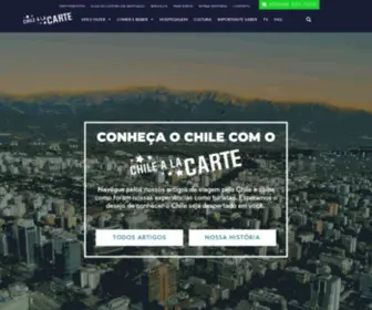 Chilealacarte.com.br(Chile a la carte) Screenshot