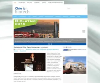 Chilebiotech.cl(chilebiotech) Screenshot